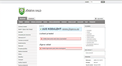 Desktop Screenshot of jogevavv.ee